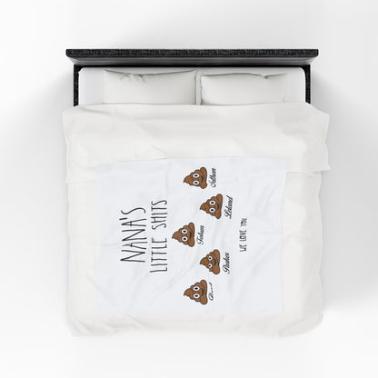 Personalized Funny Nana Blanket - PersonalizedFury