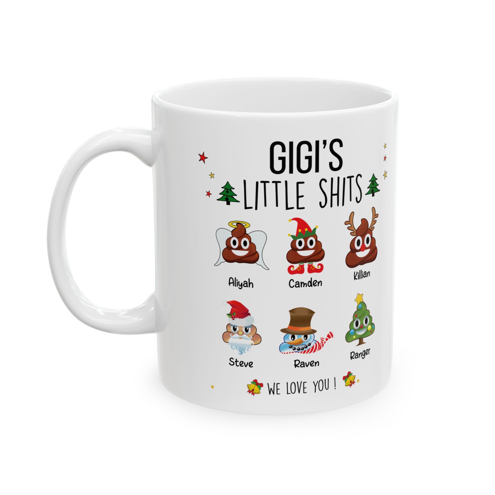 Funny Mug For Gigi - Personalized Christmas Gift - PersonalizedFury