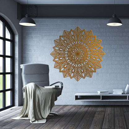 Mandala Metal Wall Art Wall Decor for Home & Office