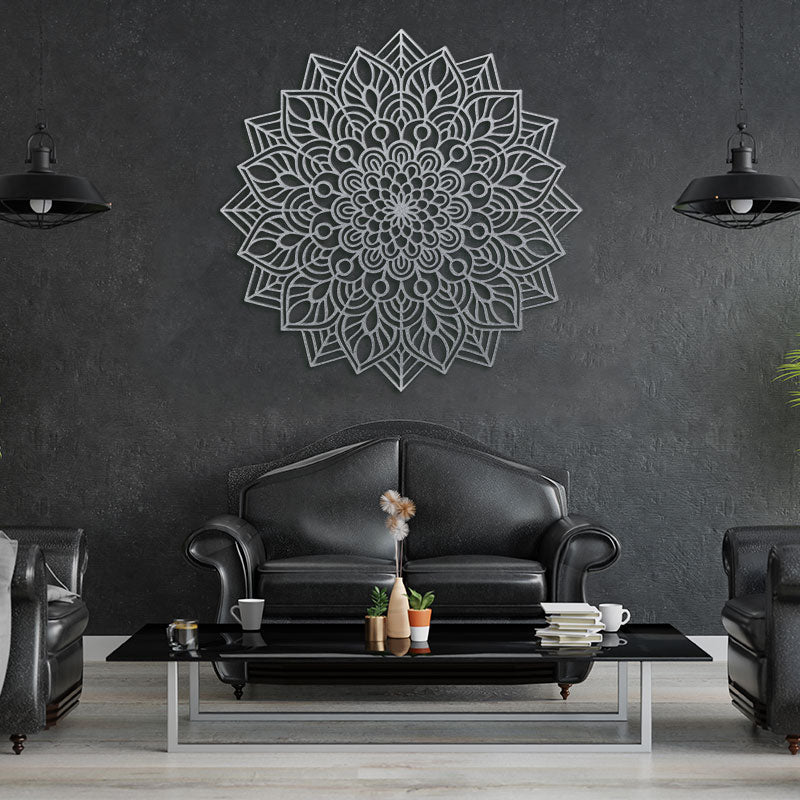 Mandala Metal Wall Art Wall Decor for Home & Office