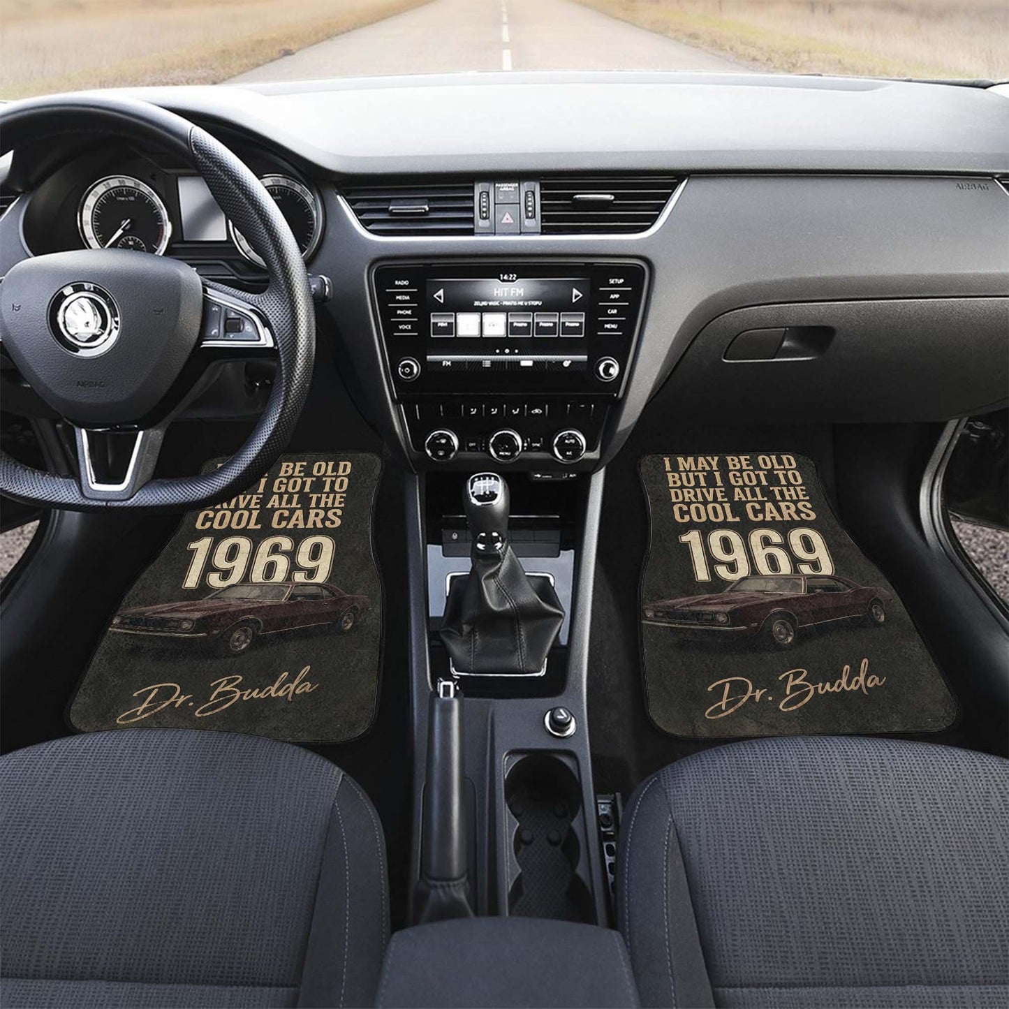 I May Be Old But I Got Cool Cars – Custom Car Mats | PersonalizedFury