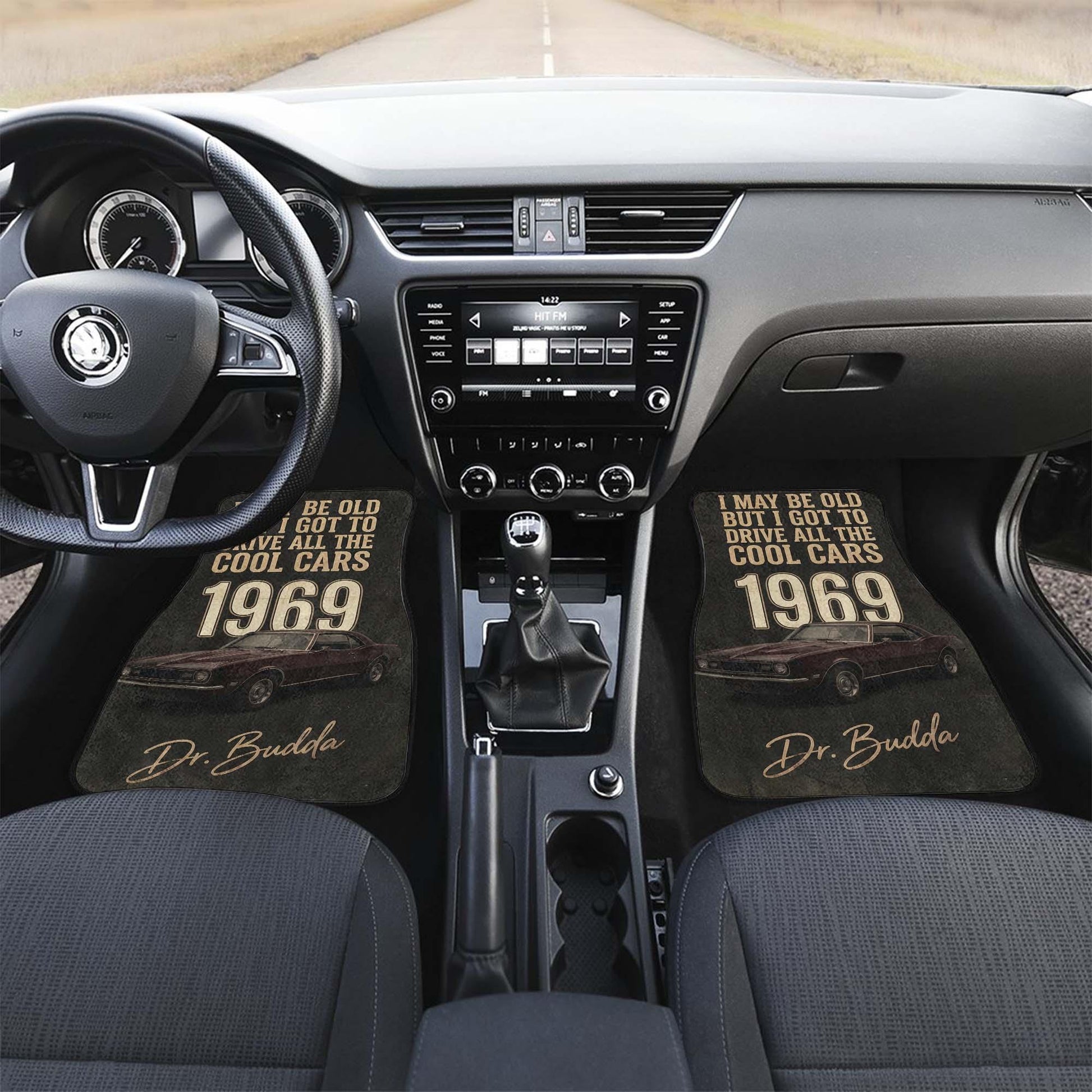 I May Be Old But I Got Cool Cars – Custom Car Mats | PersonalizedFury