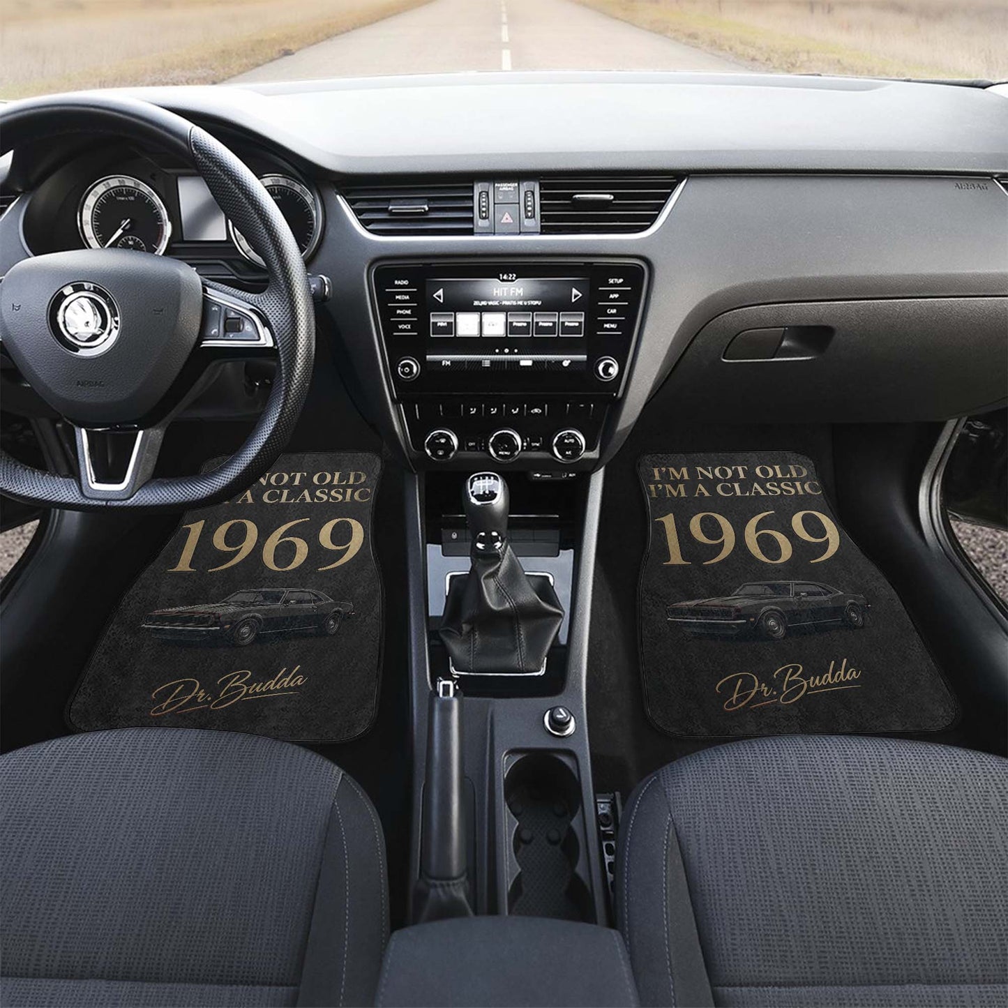 Custom Car Floor Mats – I’m Not Old, I’m a Classic | PersonalizedFury