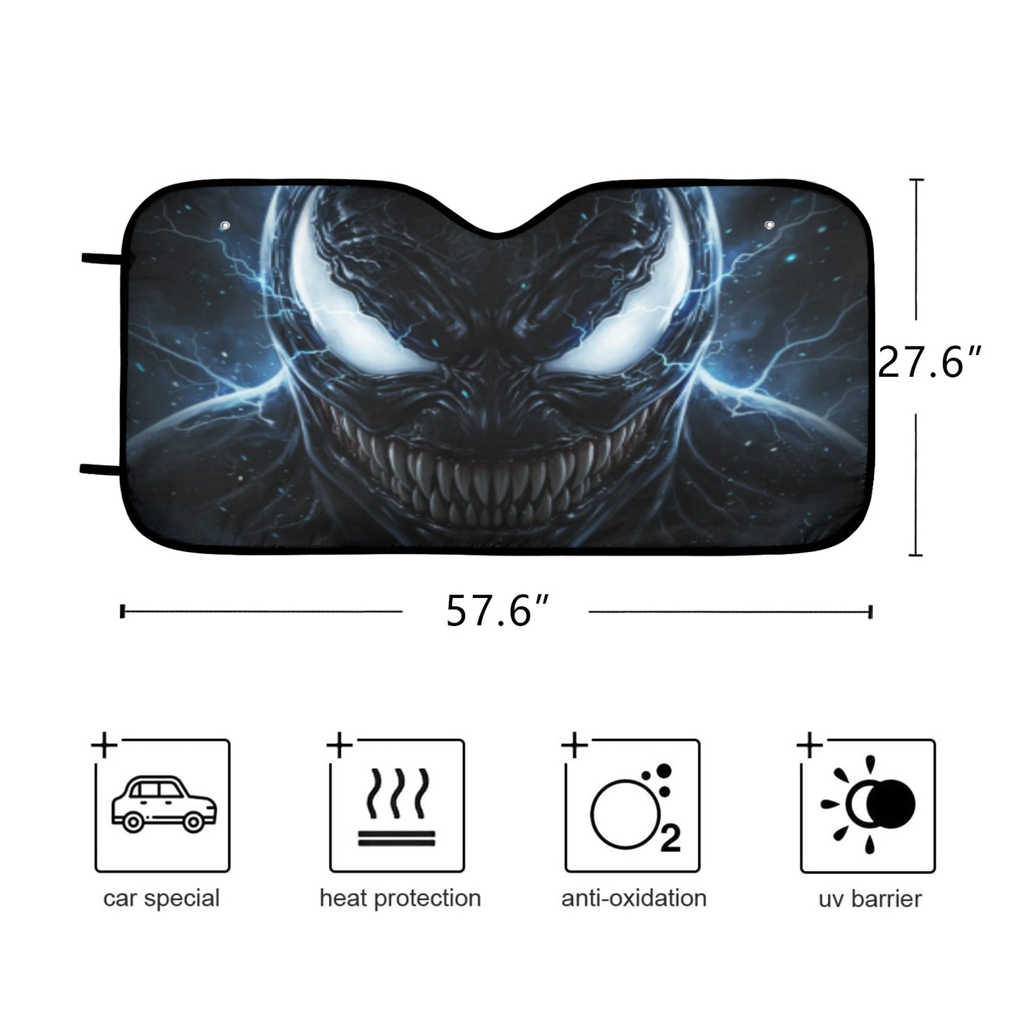 Spider-Man Auto Car Sun Shade