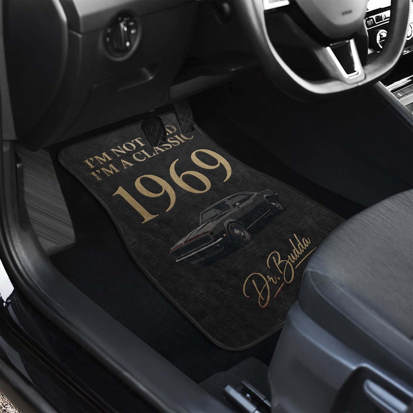 Custom Car Floor Mats – I’m Not Old, I’m a Classic | PersonalizedFury