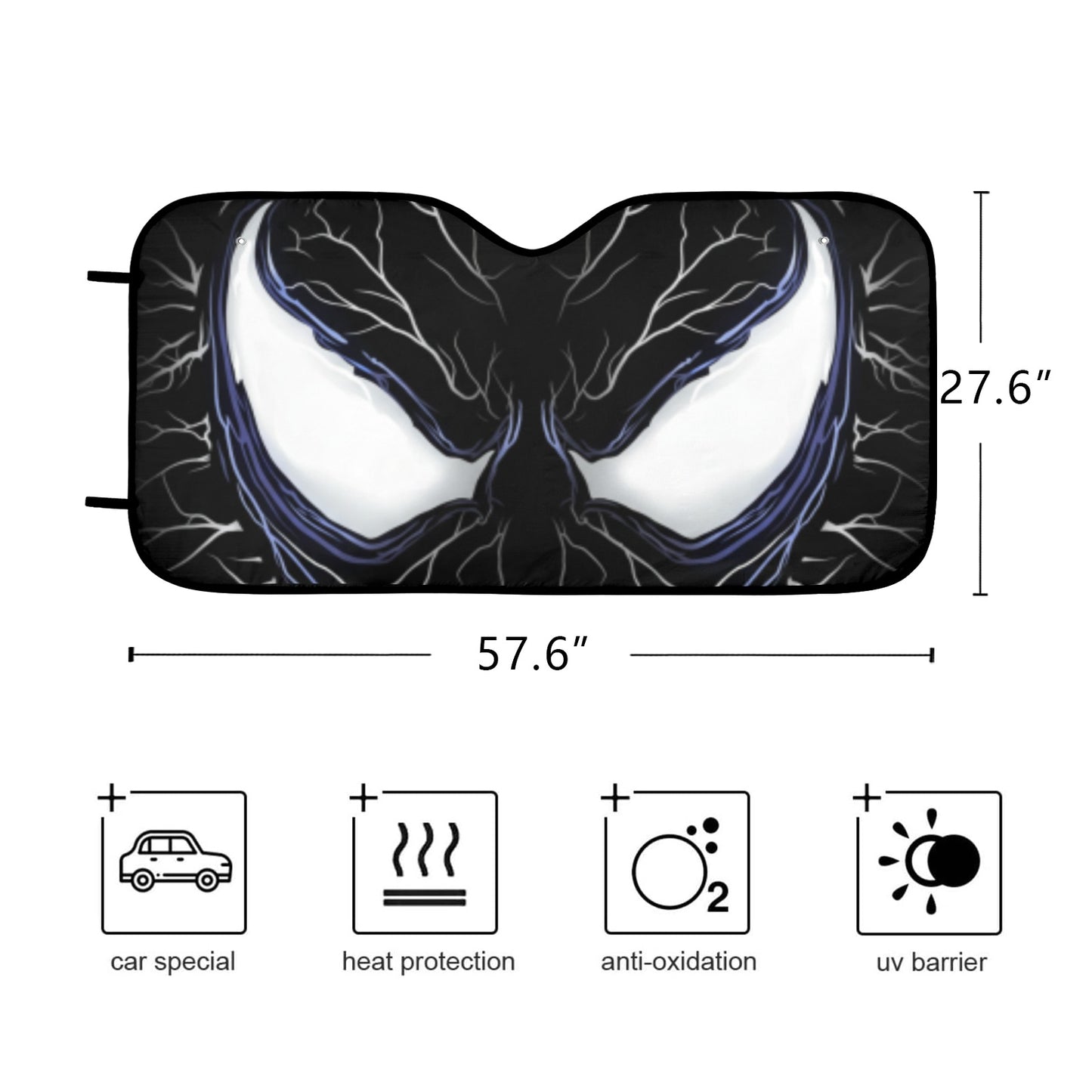 Spider-Man Auto Car Sun Shade