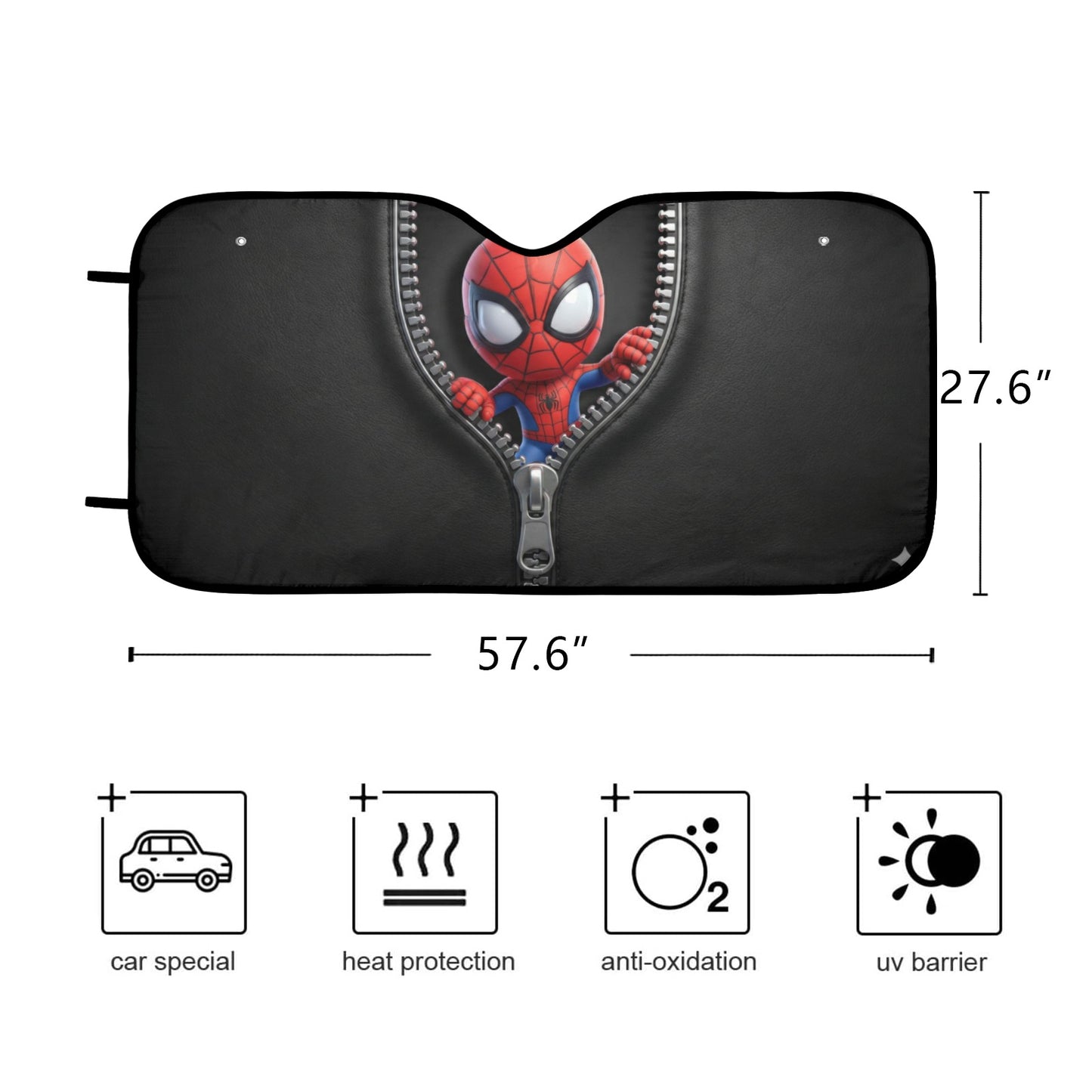 Spider-Man Auto Car Sun Shade