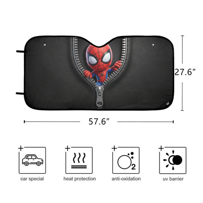Spider-Man Auto Car Sun Shade