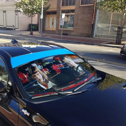3D A Date With Vincent Vega Pulp Fiction Custom Auto Car SunShade - PersonalizedFury