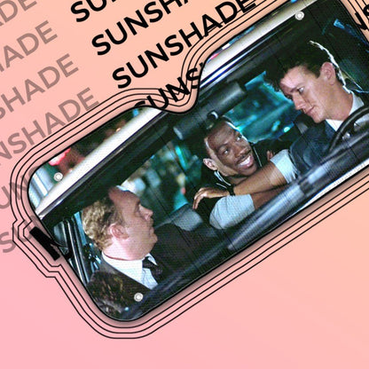Gearhumans 3D Beverly Hills Cop Custom Auto Car Sunshade