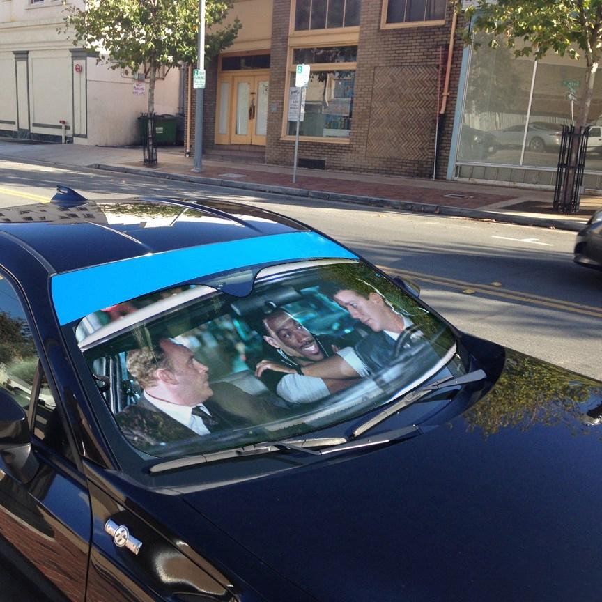 Gearhumans 3D Beverly Hills Cop Custom Auto Car Sunshade