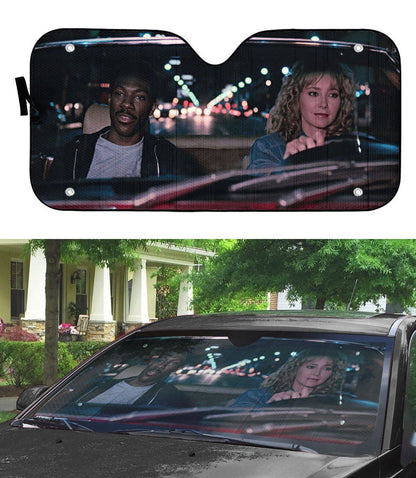 Gearhumans 3D Beverly Hills Cop Custom Auto Car Sunshade