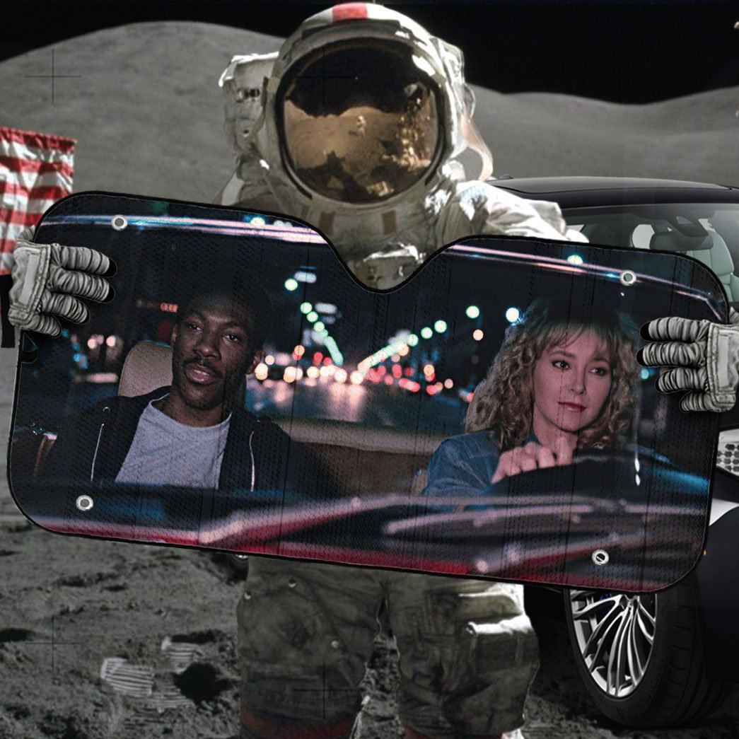 Gearhumans 3D Beverly Hills Cop Custom Auto Car Sunshade