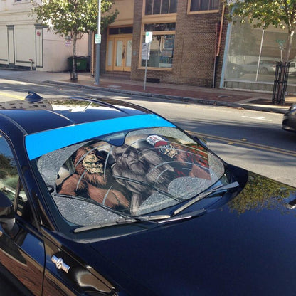 Gearhumans 3D Bigfoot 3 Custom Car Auto Sunshade