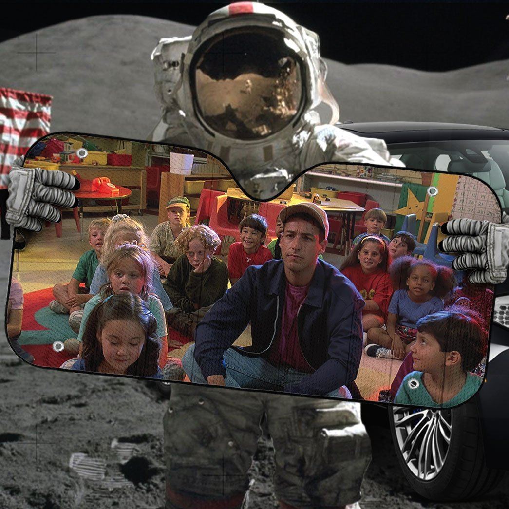 Gearhumans 3D Billy Madison Custom Auto Car Sunshade