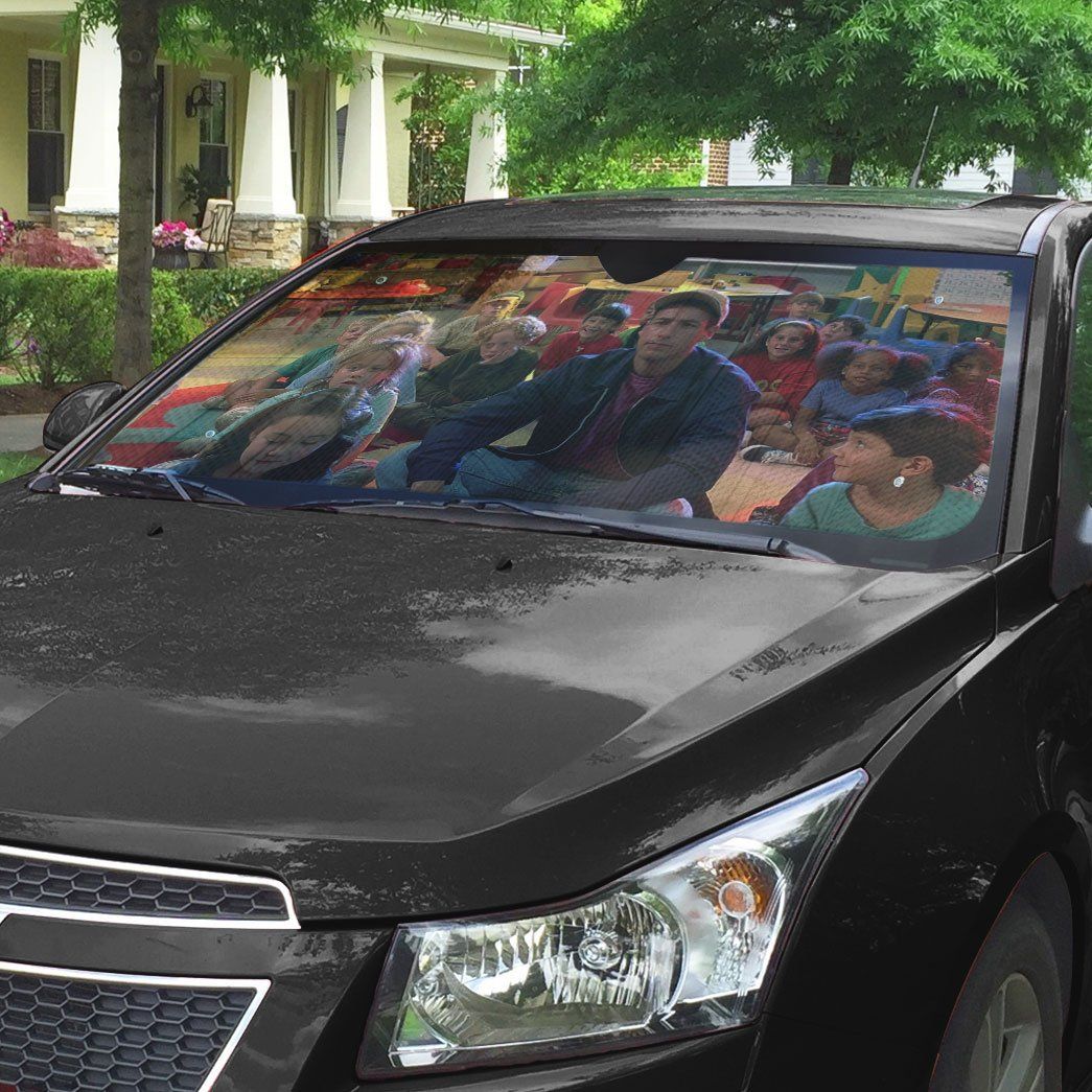 Gearhumans 3D Billy Madison Custom Auto Car Sunshade