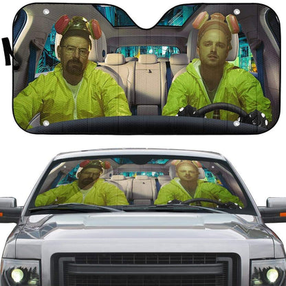 Gearhumans 3D Breaking Bad Season Custom Car Auto Sunshade