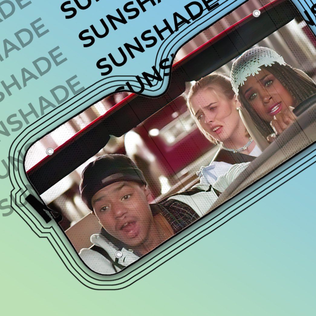 Gearhumans 3D Clueless Car Auto Sunshade