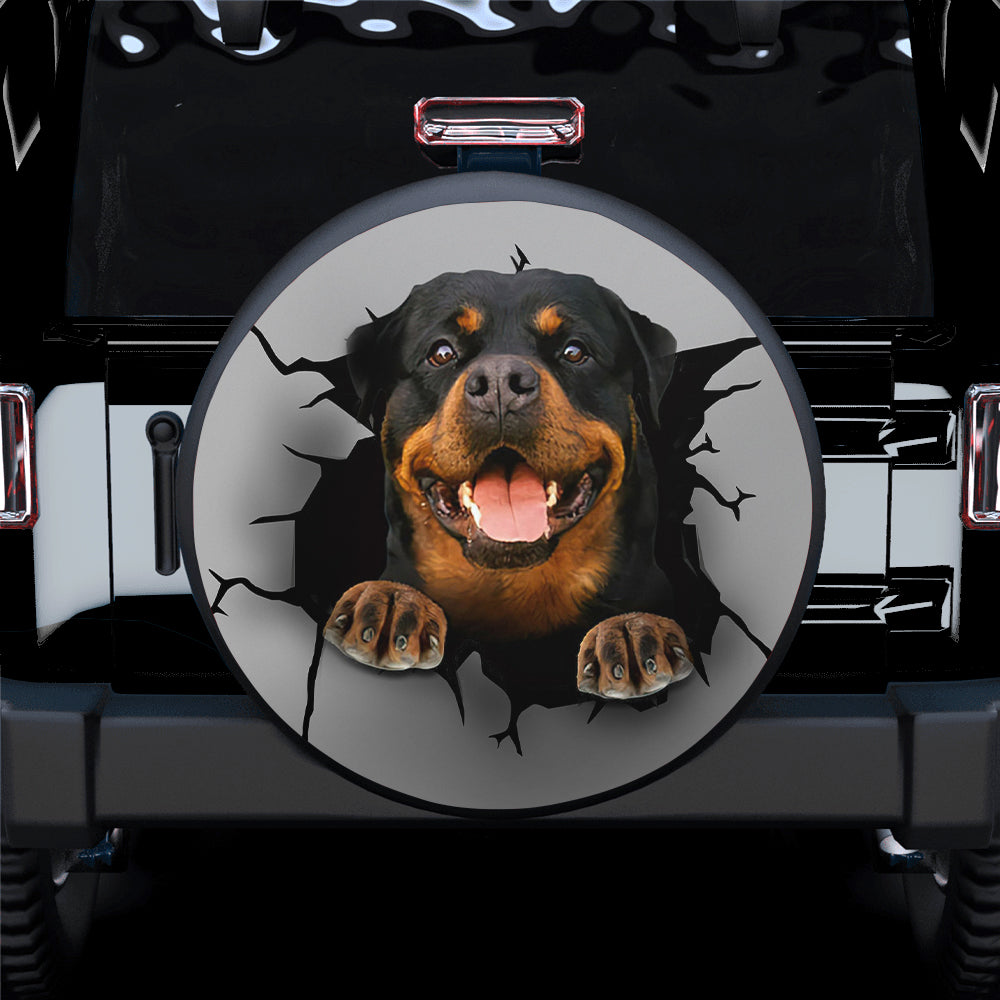 3D Dog Funny Spare Tire Cover