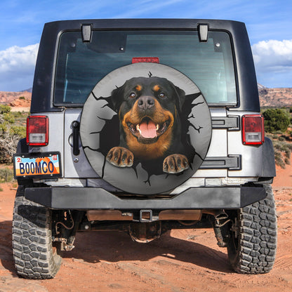 3D Dog Funny Spare Tire Cover