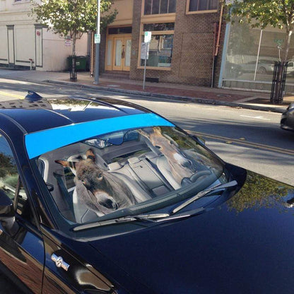 Gearhumans 3D Donkey Custom Car Auto Sunshade