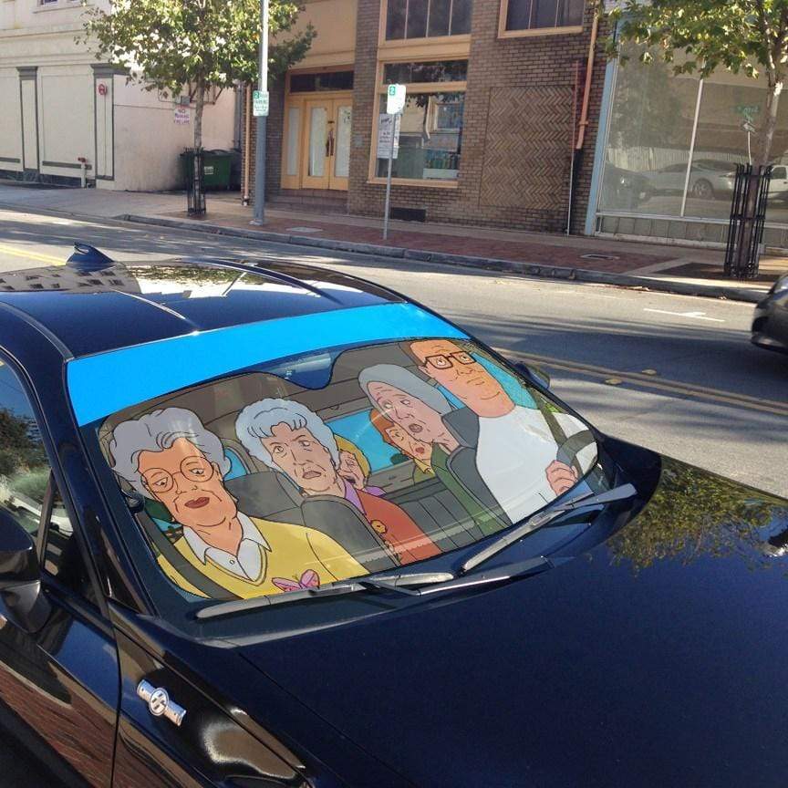 Gearhumans 3D Escape from Party Island Custom Car Auto Sunshade