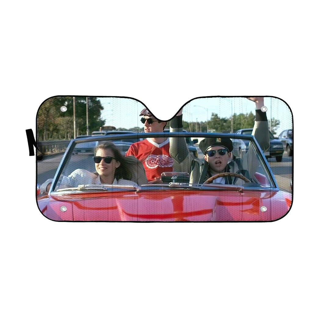 Gearhumans 3D Ferris Buellers Day Off Car Auto Sunshade