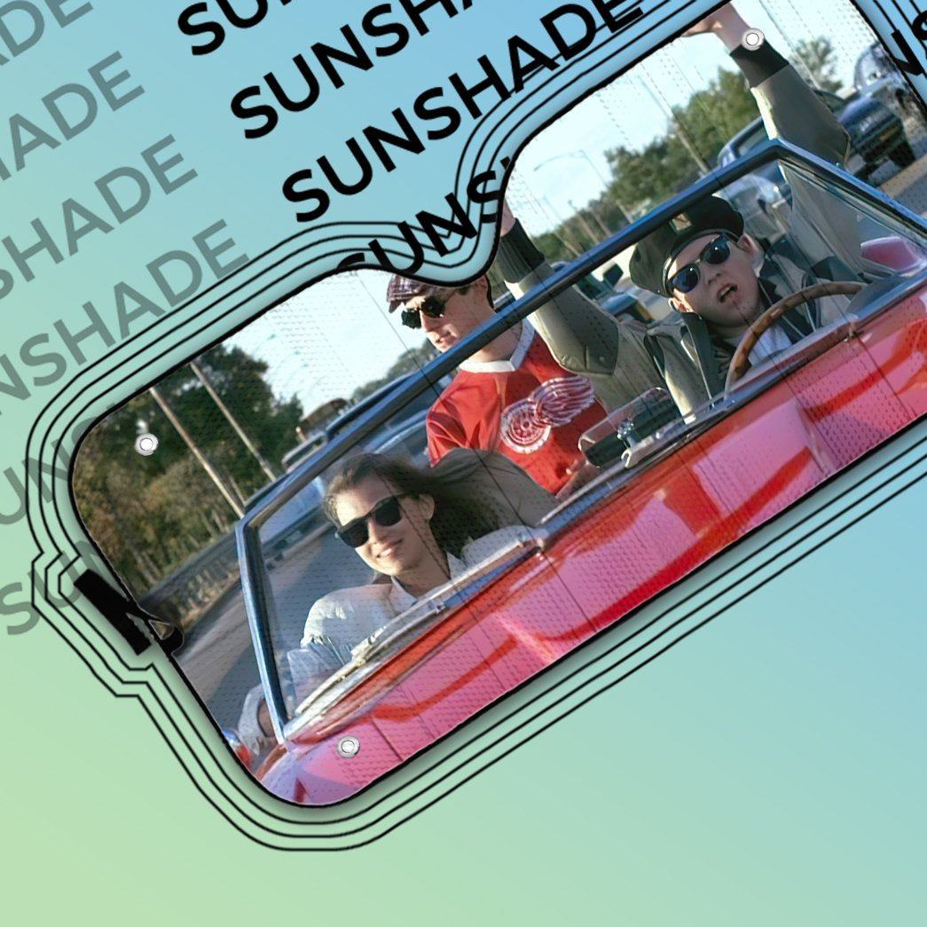 Gearhumans 3D Ferris Buellers Day Off Car Auto Sunshade