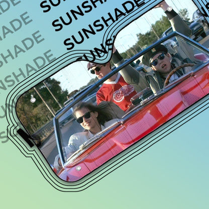 Gearhumans 3D Ferris Buellers Day Off Car Auto Sunshade