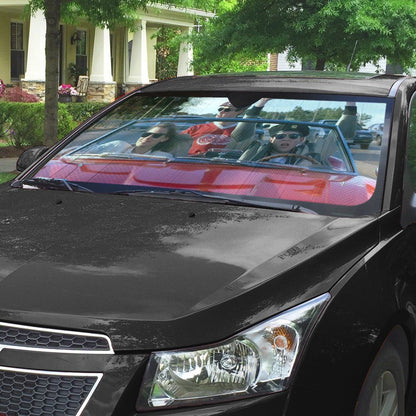 Gearhumans 3D Ferris Buellers Day Off Car Auto Sunshade