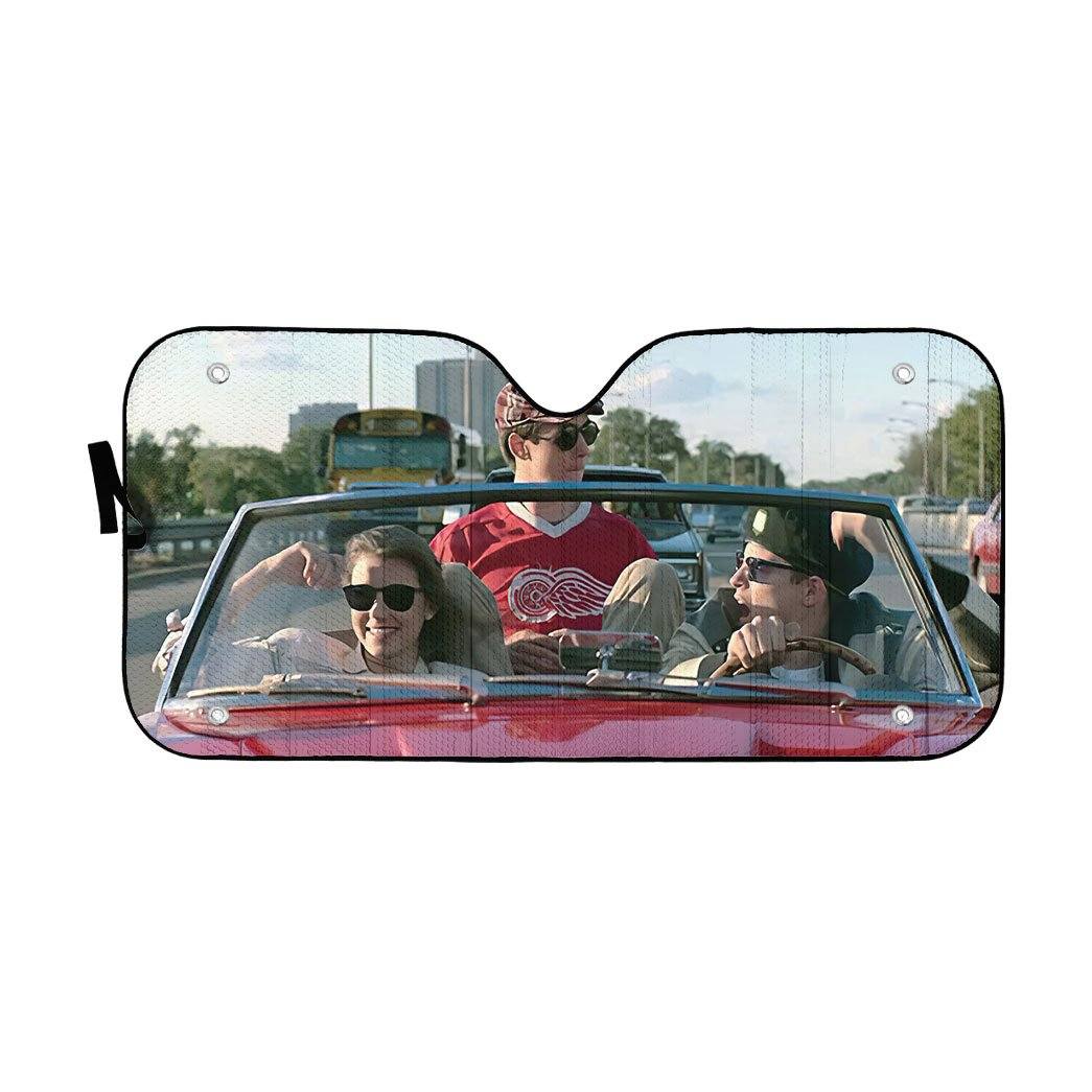 Gearhumans 3D Ferris Buellers Day Off Car Auto Sunshade