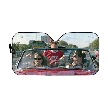 Gearhumans 3D Ferris Buellers Day Off Car Auto Sunshade