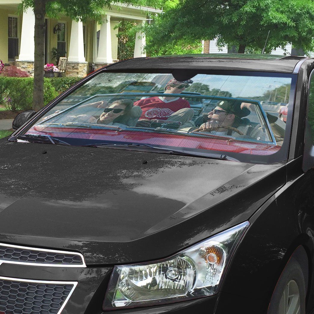 Gearhumans 3D Ferris Buellers Day Off Car Auto Sunshade