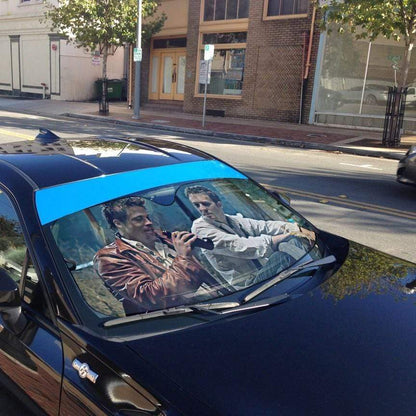 Gearhumans 3D Fight Club Custom Car Auto Sunshade