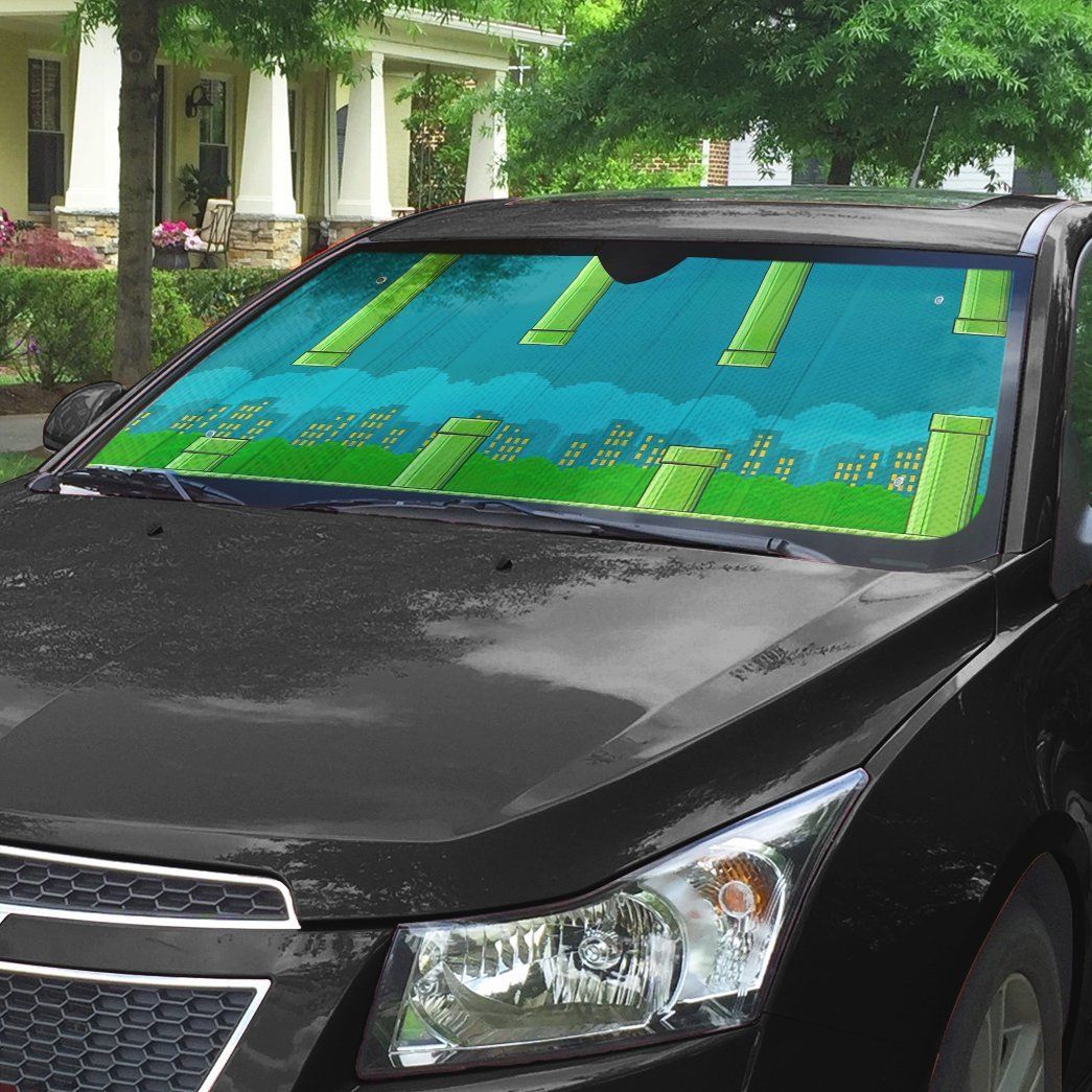 Gearhumans 3D Flappy Bird Night Auto Sun Shade