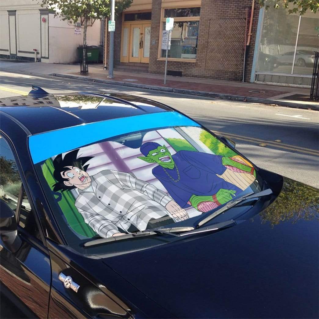 Gearhumans 3D Friday Dragonball Custom Car Auto Sunshade