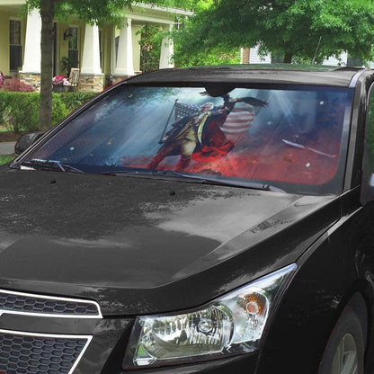Gearhumans 3D George WARshington Custom Sunshade