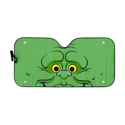 Gearhumans 3D Ghostbusters Slimer Custom Car Auto Sunshade
