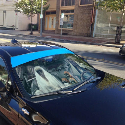 Gearhumans 3D Halloween Ghost Custom Car Auto Sunshade