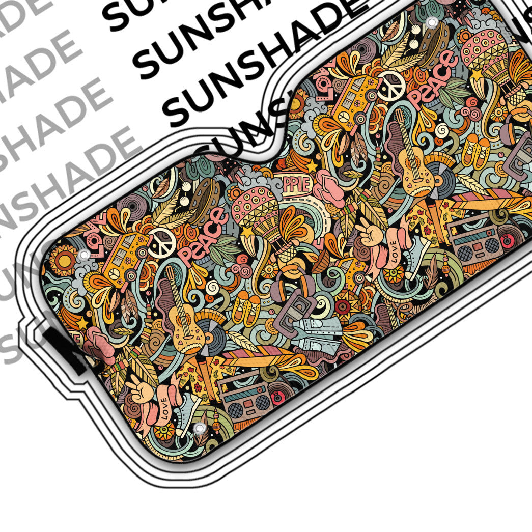 Gearhumans 3D Hippie Sunshade