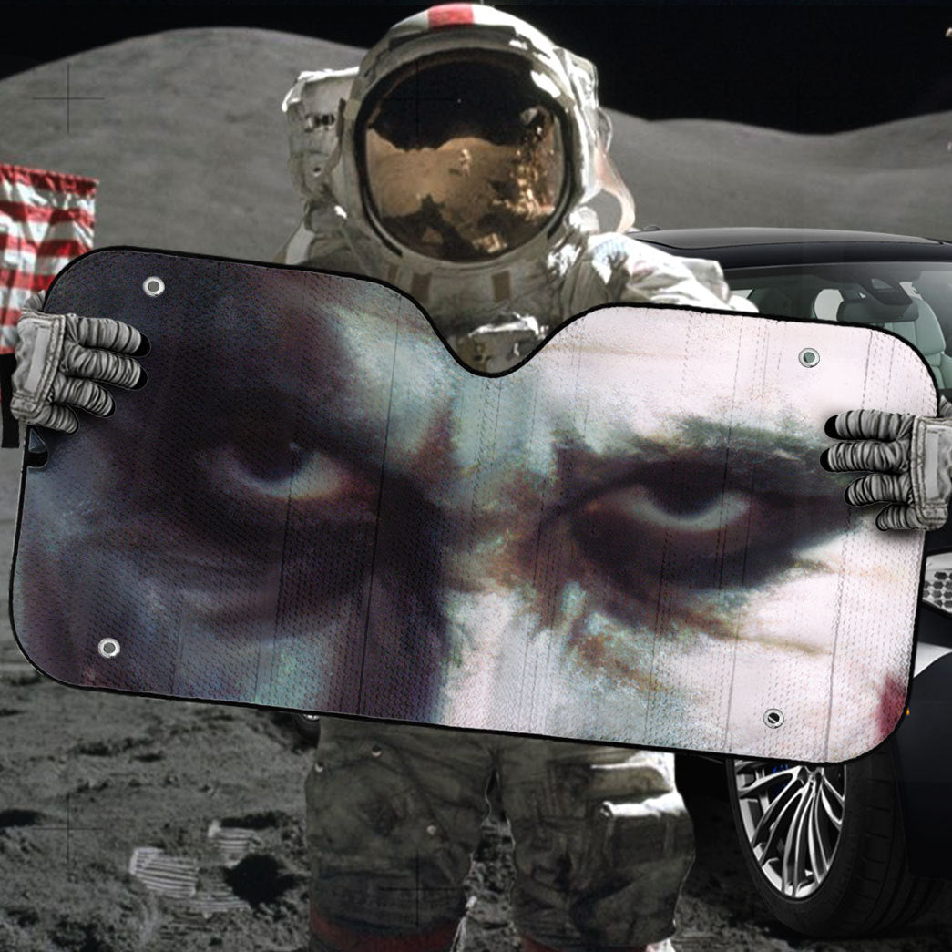 Gearhumans 3D I Am The Joker Custom Car Auto Sunshade