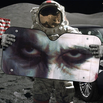 Gearhumans 3D I Am The Joker Custom Car Auto Sunshade