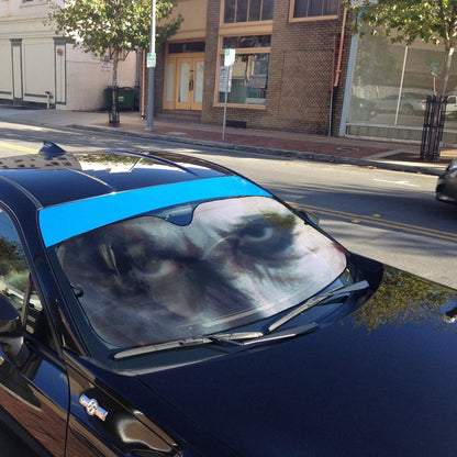 Gearhumans 3D I Am The Joker Custom Car Auto Sunshade