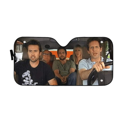 Gearhumans 3D It's Always Sunny In Philadelphia Custom Car Auto Sunshade