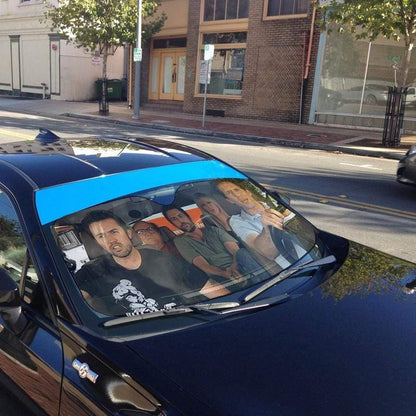Gearhumans 3D It's Always Sunny In Philadelphia Custom Car Auto Sunshade