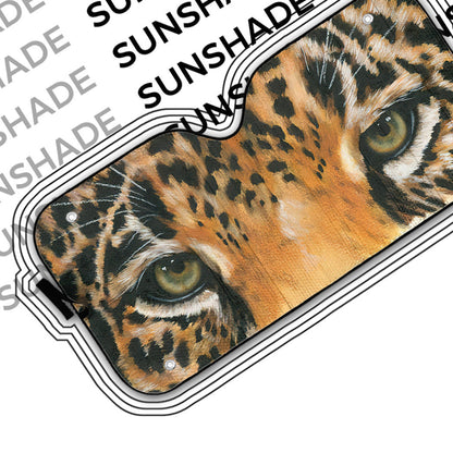 Gearhumans 3D Leopard Eyes Sunshade