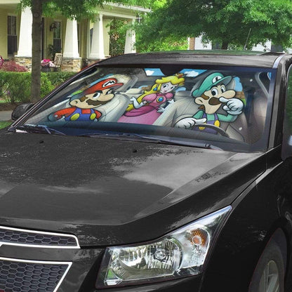 Gearhumans 3D Mario Kart Custom Car Auto Sunshade