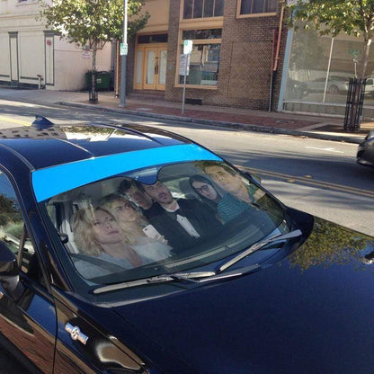 Gearhumans 3D Modern Family Jimmy Kimmel Custom Car Auto Sunshade