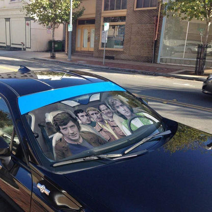 Gearhumans 3D Monty Python Custom Car Auto Sunshade