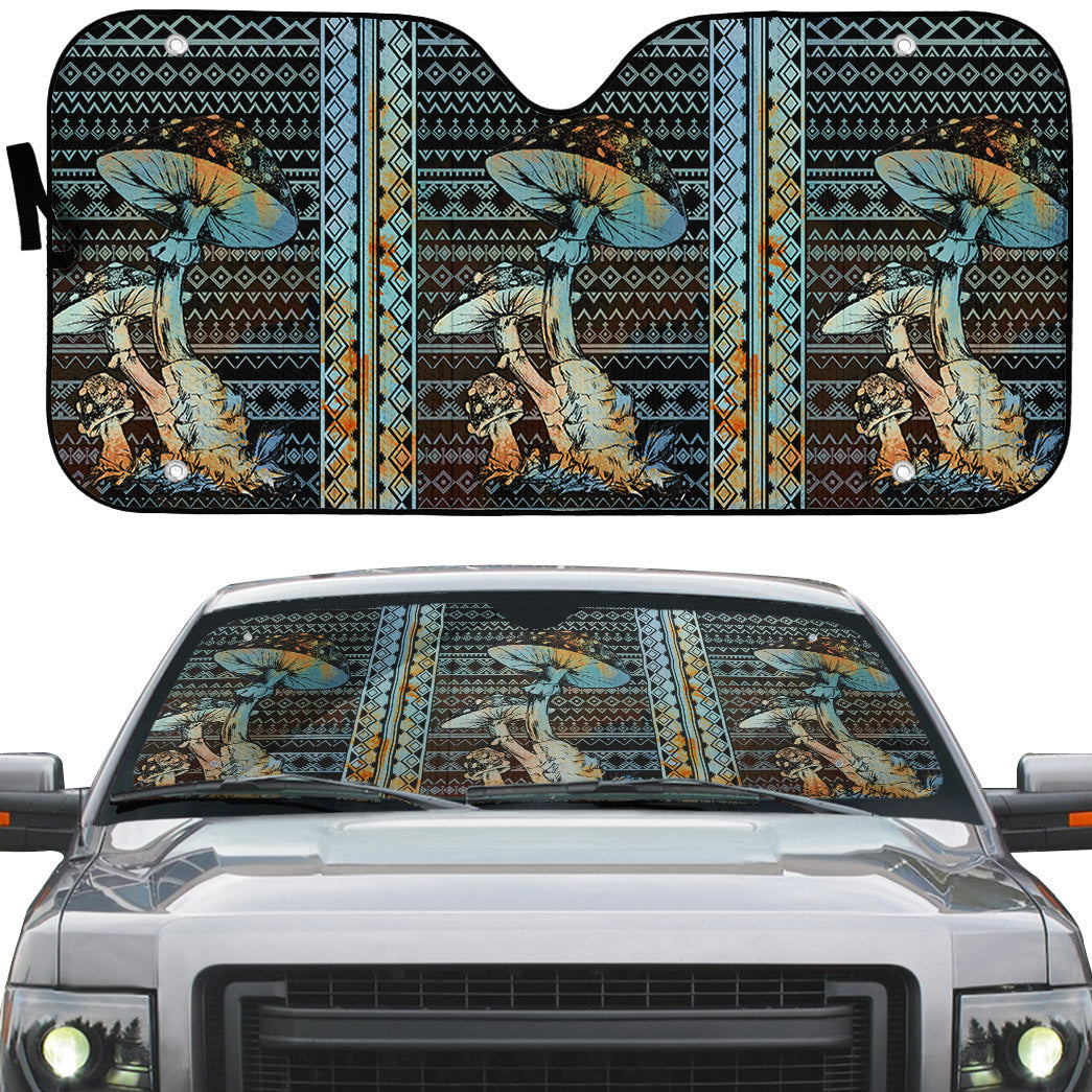 Gearhumans 3D Mushroom Car Auto Sunshade
